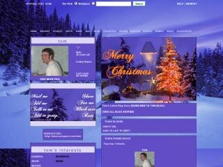 Christmas MySpace Layouts