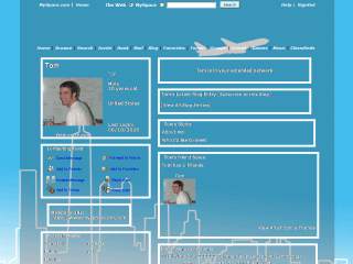 Clean MySpace Layouts