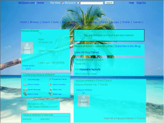 Nature MySpace Layouts