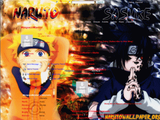 Anime MySpace Layouts