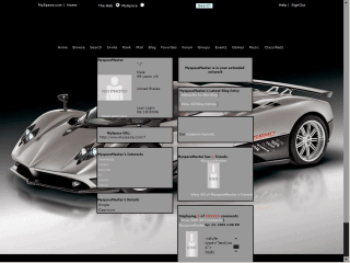 Car MySpace Layouts