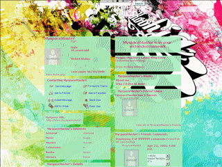 Abstract MySpace Layouts