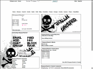 Guys MySpace Layouts