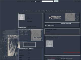 Emo MySpace Layouts