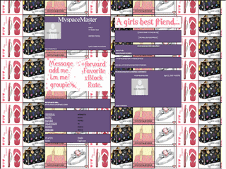 Fashion MySpace Layouts