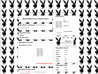 Playboy MySpace Layouts