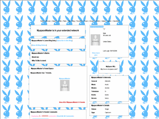 Playboy MySpace Layouts