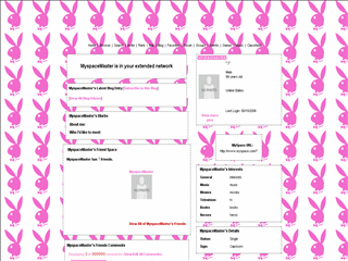 Playboy MySpace Layouts