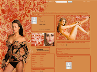 Sexy MySpace Layouts