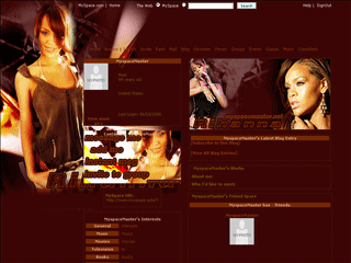 Music MySpace Layouts