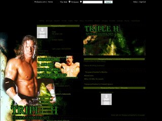 Guys MySpace Layouts