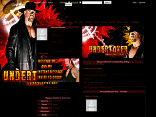 Guys MySpace Layouts