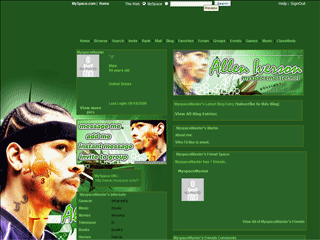 Basketball MySpace Layouts