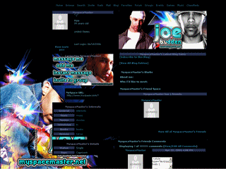 Hiphop MySpace Layouts