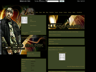 Hiphop MySpace Layouts