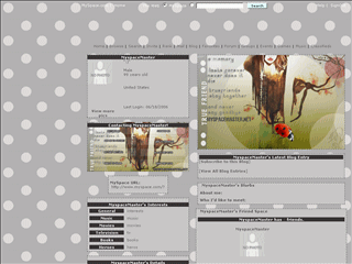 Girly MySpace Layouts