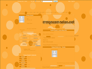 Retro MySpace Layouts