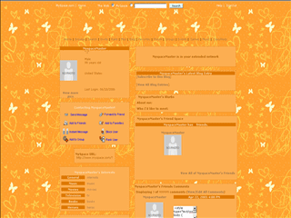 Cute MySpace Layouts