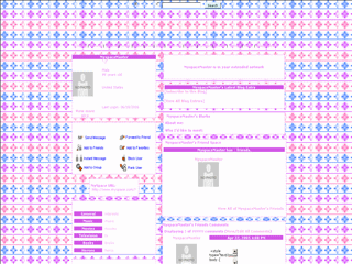 Retro MySpace Layouts