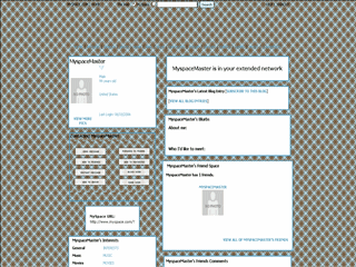 Pattern MySpace Layouts