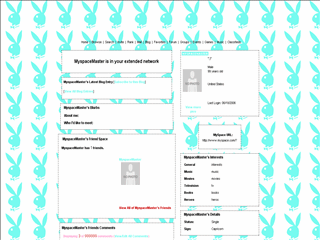 Playboy MySpace Layouts