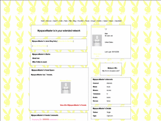 Playboy MySpace Layouts