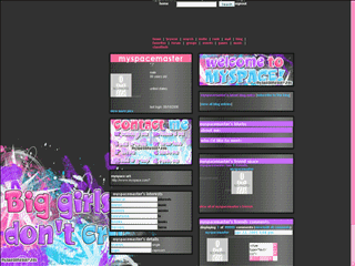 Girly MySpace Layouts