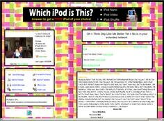 Candy MySpace Layouts